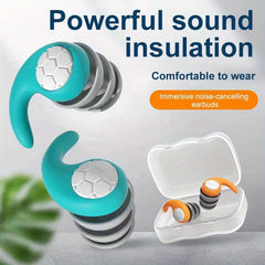 Waterproof Sleeping Earplugs Noise Reduction