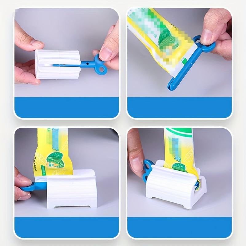 Toothpaste Squeezer Tube Holder Bathroom Dispenser