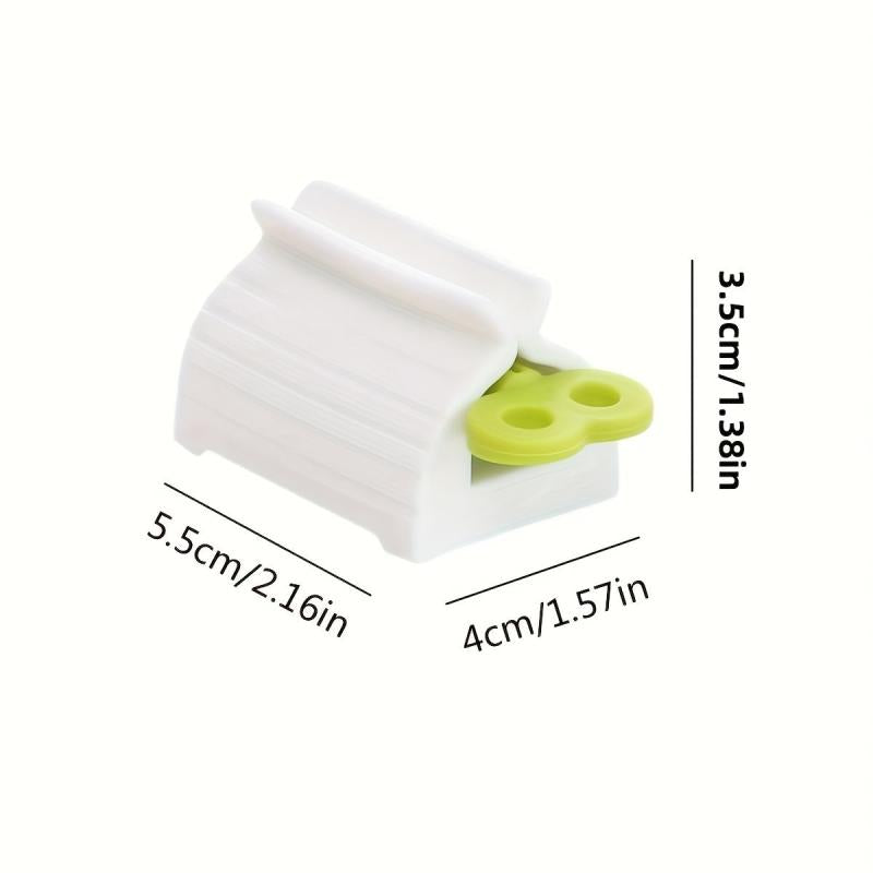 Manual Toothpaste Squeezer Dispenser Storage Rack Clip Fixer