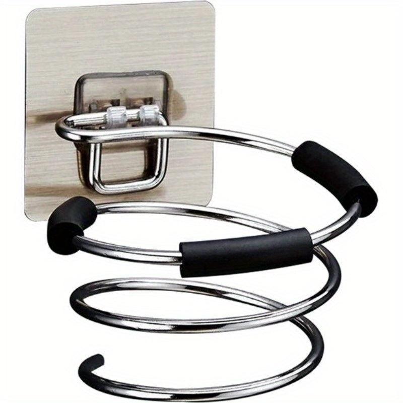 Hair Dryer Holder Stainless Steel Wall Hanging Rack