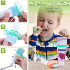 4pcs Tube Squeezer for Toothpaste, Facial Cleanser, Paint