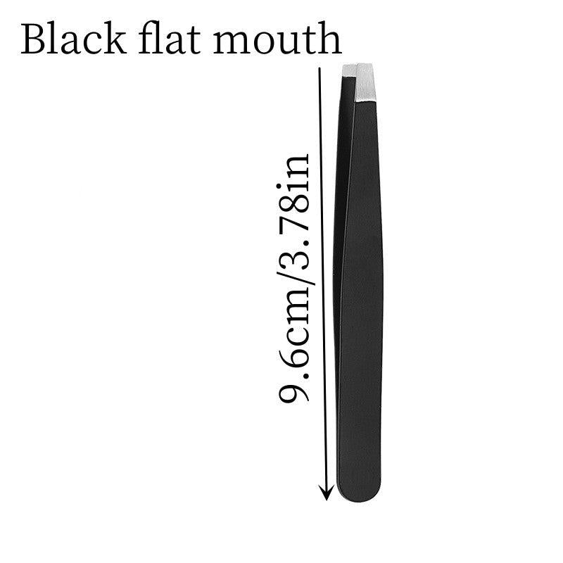 Professional Tweezers Set for Eyebrows Precision Hair Removal with Storage Bag