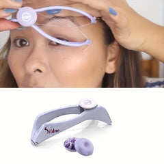 Mini Facial Hair Remover Spring Threading Face Defeatherer