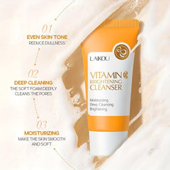 50g Vitamin C Facial Cleanser Pore Cleansing Brightening Control
