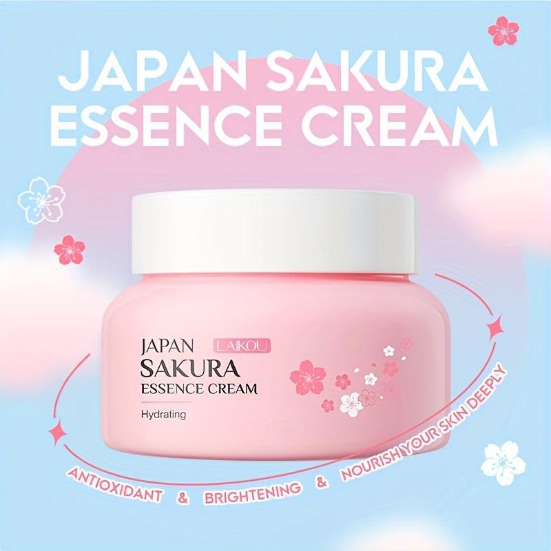 Sakura Essence Cream Daily Hydrating Face Cream With Niacinamide And Hyaluronate