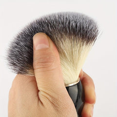 RANCAI Beard Shaving Brush Bristle Hair Salon Barber Soap Foam Shave Men Facial
