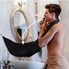 Beard Bib Apron Beard Hair Catcher For Shaving And Trimming