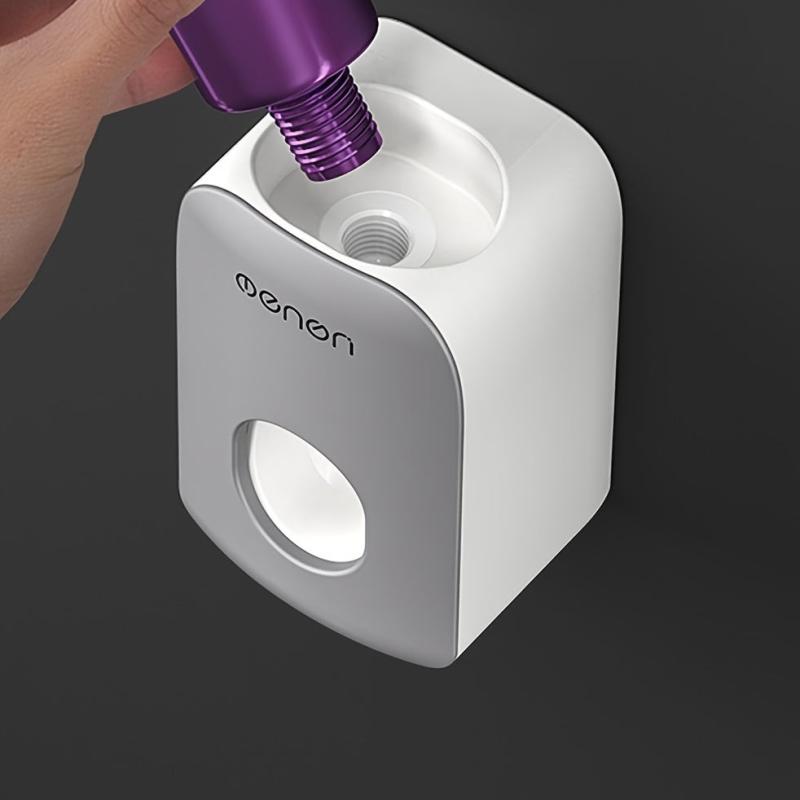 Wall Mounted Toothpaste Squeezer Dispenser No Punching Required