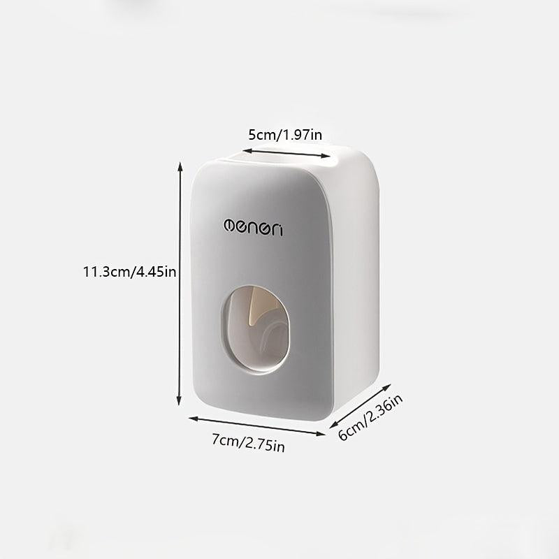 Wall Mounted Toothpaste Squeezer Dispenser No Punching Required