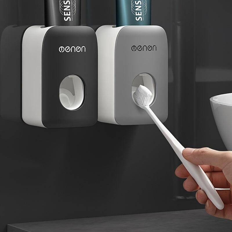 Wall Mounted Toothpaste Squeezer Dispenser No Punching Required