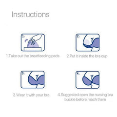 12 Pack Reusable Nursing Pads Leak Proof & Washable for Breastfeeding Moms