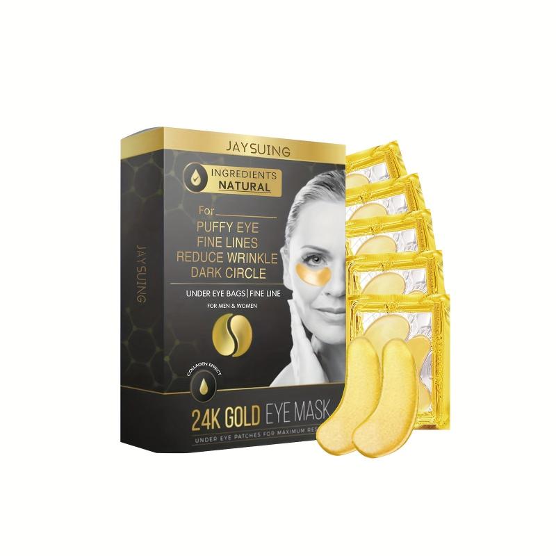 Moisturizing Under Eye Patches - Reduce Circles & Puffiness - 5pairs