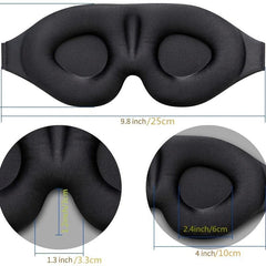 1pc Contoured Cup Sleep Mask Blindfold