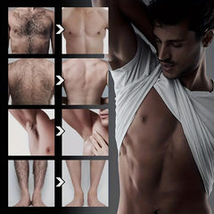Men's Facial Hair Removal Cream - Painless Long Lasting Hair Removal