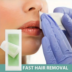 Hair Removal Wax Paper Cream & Beard Wipes 30pcs 3bags