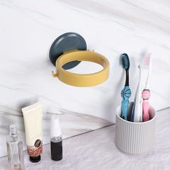 Hair Dryer Straightener Bracket Wall Mounted Shelf Bathroom Punch Wire Hanger