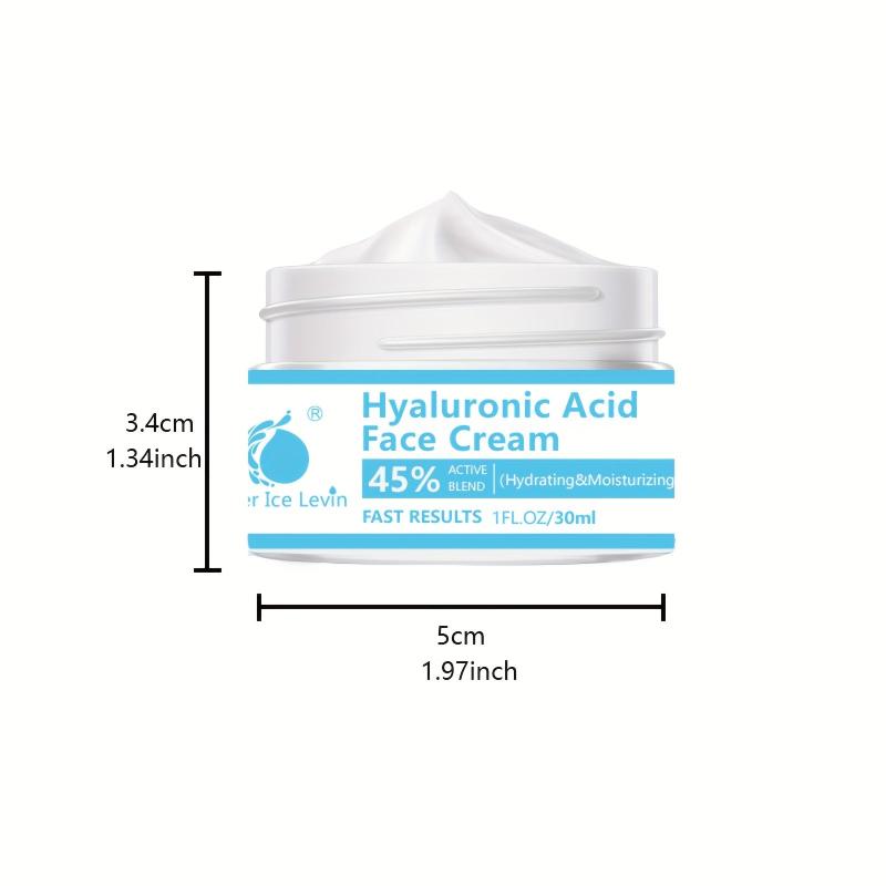 Hyaluronic Acid Face Cream Firming Smoothing Wrinkle Moisturizing Whitening 1FL