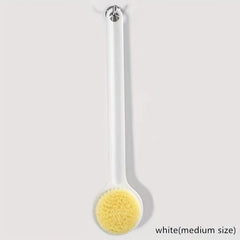Adult Long Handled Shower Brush, Soft Hair for Bath Towel, Body Rubbing