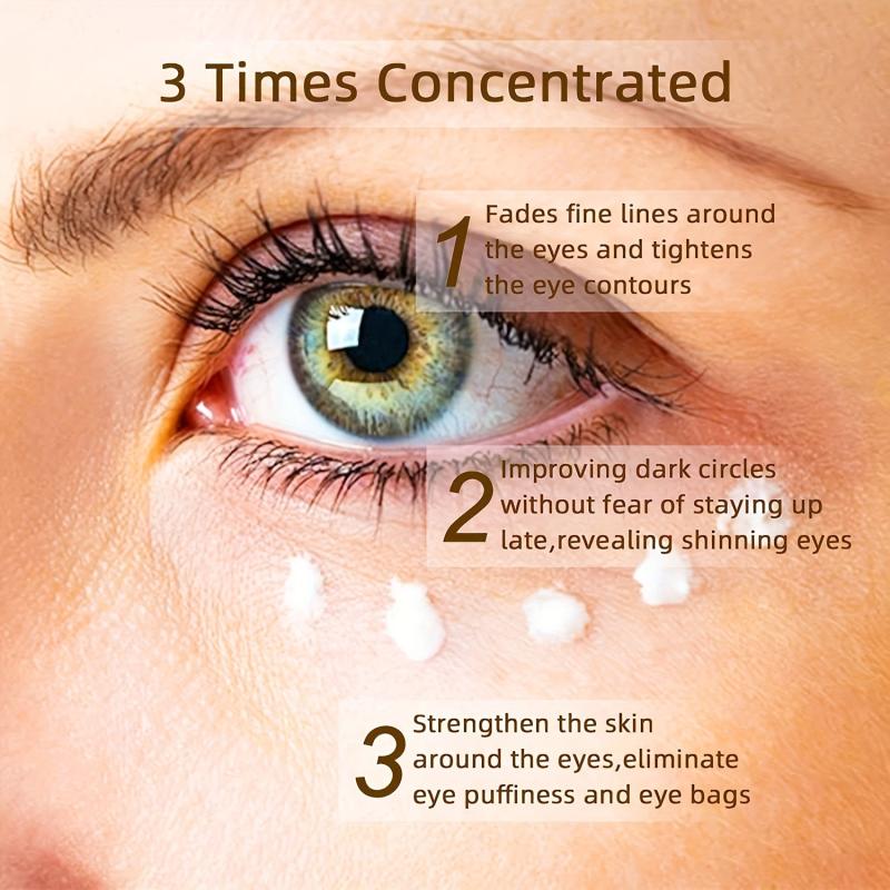 50ml Caffeine Eye Cream for Dark Circles & Wrinkles - Moisturizing Formula