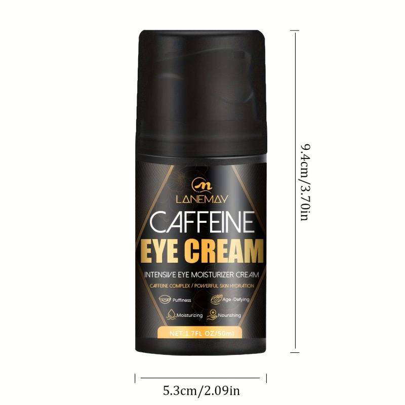 50ml Caffeine Eye Cream for Dark Circles & Wrinkles - Moisturizing Formula