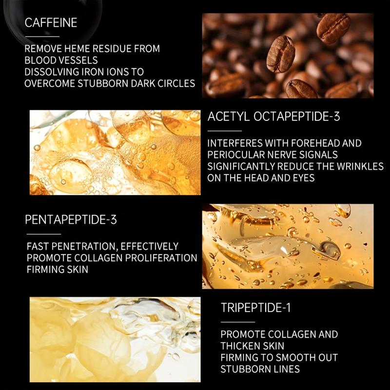 50ml Caffeine Eye Cream for Dark Circles & Wrinkles - Moisturizing Formula