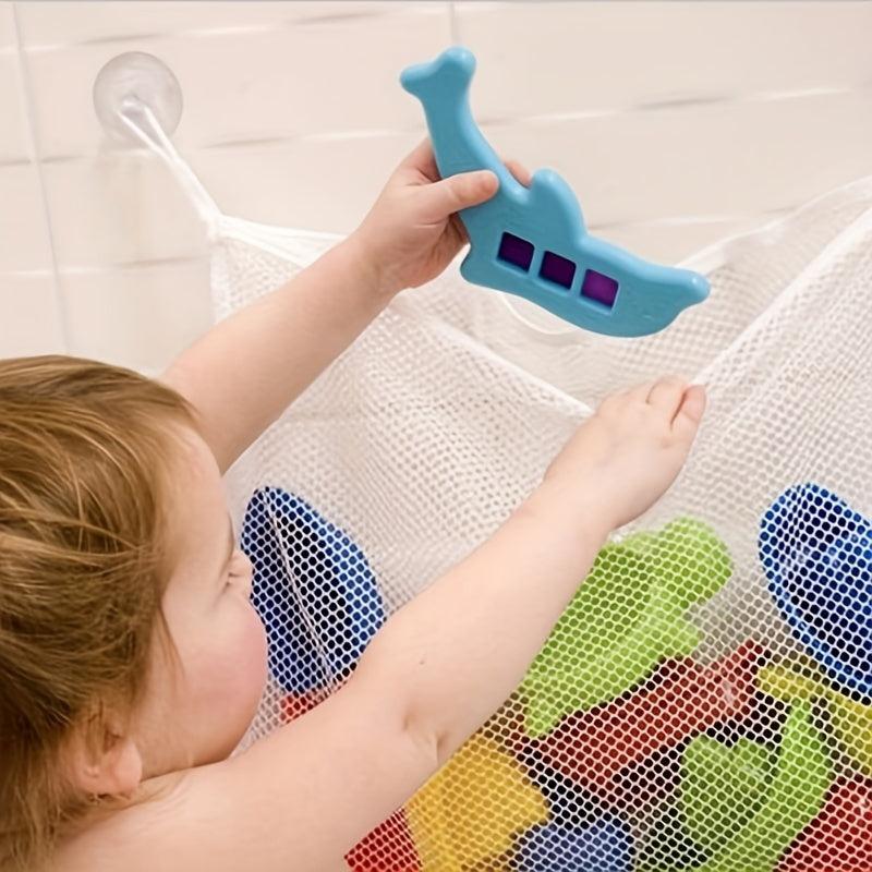 Bath Toy Storage Bag Wall Hanging Mesh Net Holder