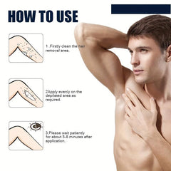 Long Lasting Hair Removal Cream for Men 50g