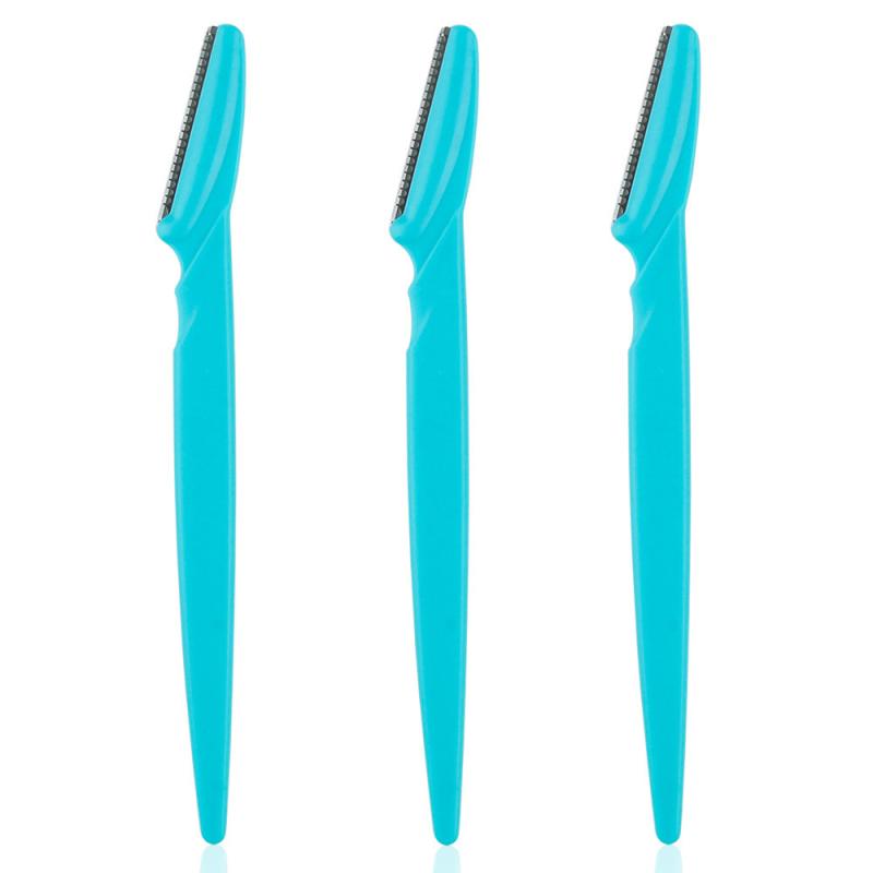 10pcs Eyebrow Trimmer Eyebrow Razor Shaver Blade Eye Brow Shaper Face Razor