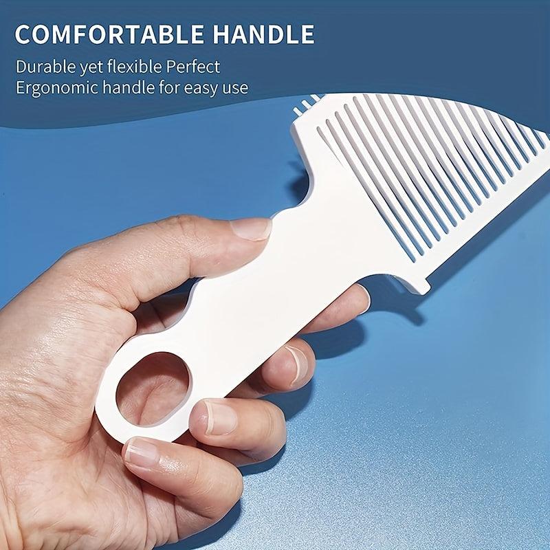Professional Curved Clipper Comb Barber Cutting Comb