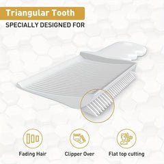 Professional Curved Clipper Comb Barber Cutting Comb