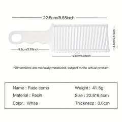 Professional Curved Clipper Comb Barber Cutting Comb