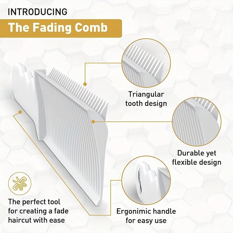 Professional Curved Clipper Comb Barber Cutting Comb