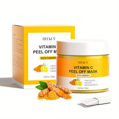 Vitamin C Peel Off Face Mask with Turmeric - Deep Cleansing