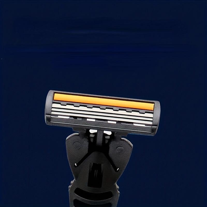 Classic Safety Razor Set Stainless Steel Skin Guard Holder and Blades