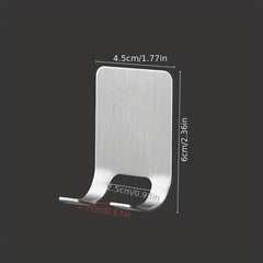 Stainless Steel Razor Holder Wall Mount Punch-Free