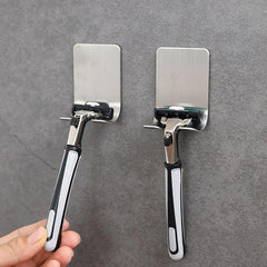 Stainless Steel Razor Holder Wall Mount Punch-Free