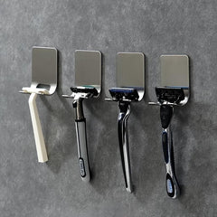 Stainless Steel Razor Holder for Organized Bathroom