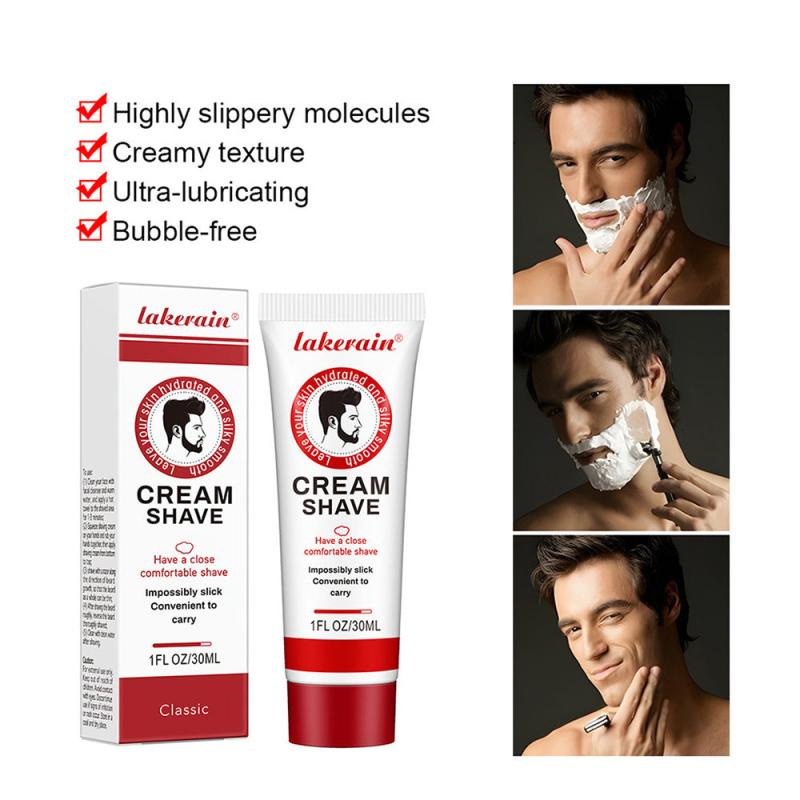 30ml Softening Shaving Cream | Mild & Refreshing | Silky Smooth Formula