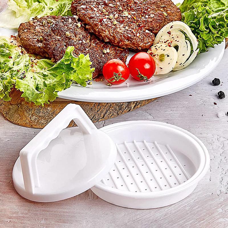 Burger Press Hamburger Patty Maker Mold Easy Release for BBQ Grill