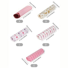 10pcs Printed Food Packaging Wax Paper Snack Pad for Baking