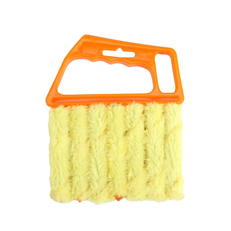 Mini Blinds Cleaning Brush with 7 Removable Microfiber Sleeves