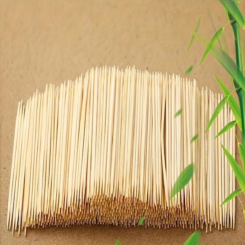 1000pcs Double-headed Bamboo Toothpicks Disposable Wooden Toothpicks