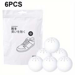 6pcs Shoes & Socks Deodorant Balls Cabinet Air Freshener