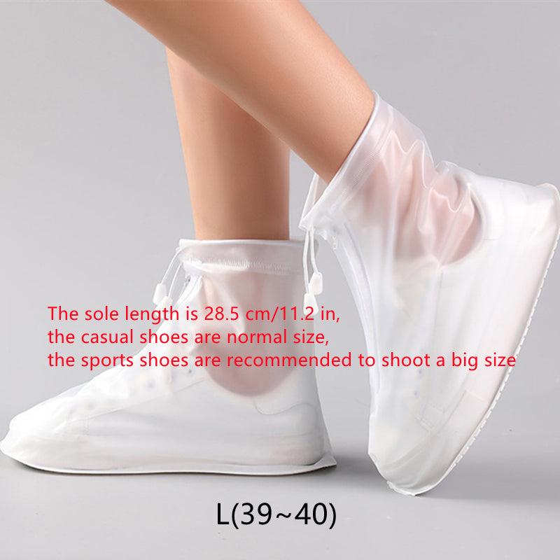 Waterproof Shoe Covers For Women And Men - Portable Rain Boots