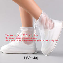 Waterproof Shoe Covers For Women And Men - Portable Rain Boots