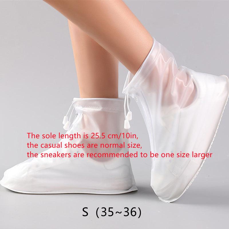 Waterproof Shoe Covers For Women And Men - Portable Rain Boots