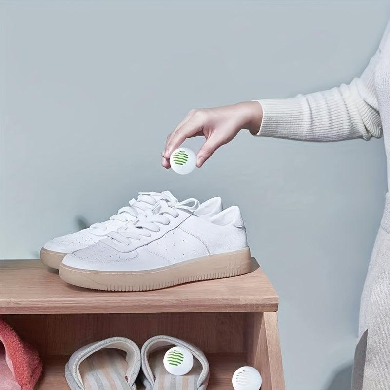 6pcs Shoe And Sock Deodorant Ball Solid Air Freshener
