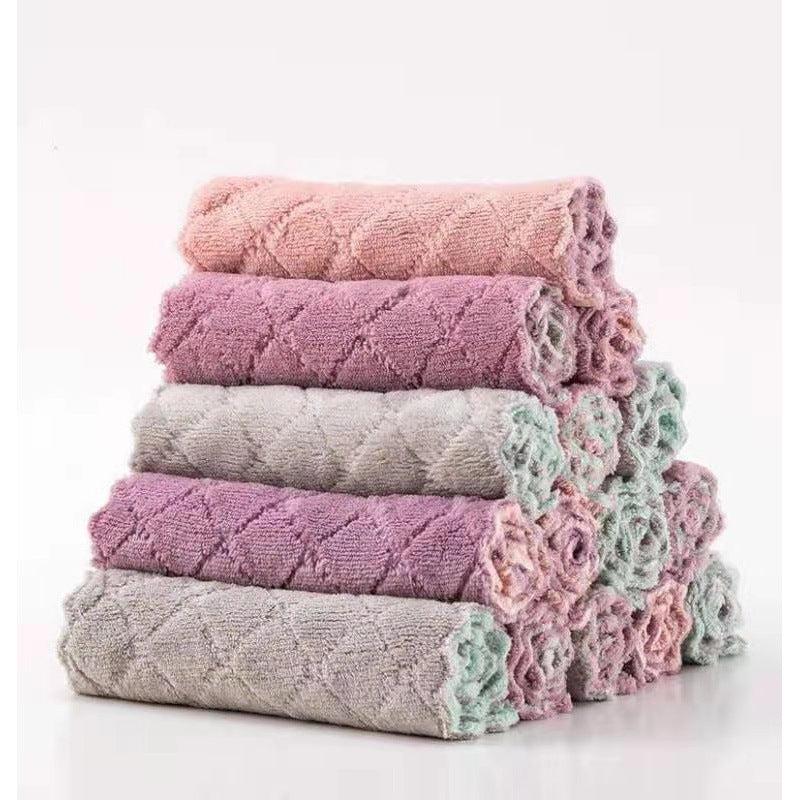 Set of 30 Kitchen Towels & Dishcloths for Washing Dishes and Cooking