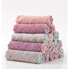 Set of 30 Kitchen Towels & Dishcloths for Washing Dishes and Cooking