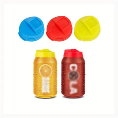 1pc Beverage Can Covers Reusable Leakproof Drink Can Lids Protector Can Cover